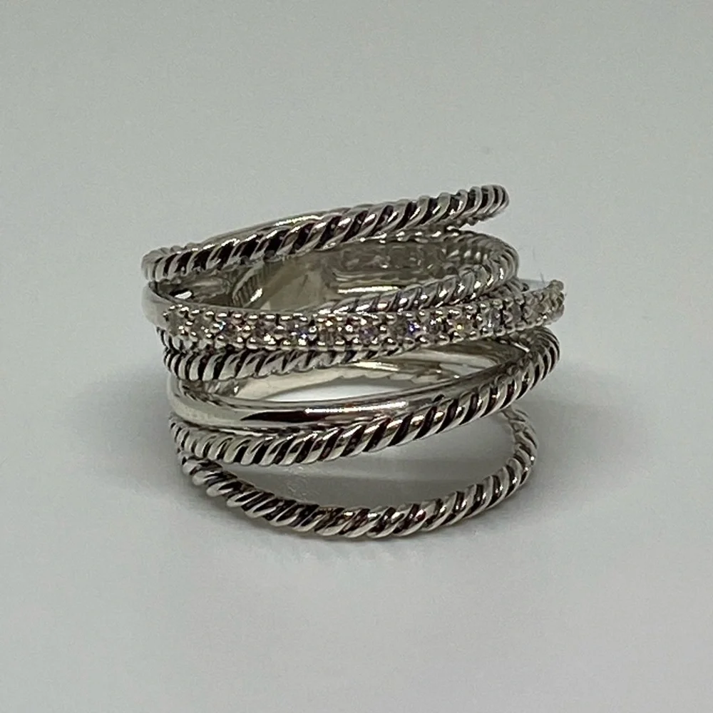 DAVID YURMAN Sterling Silver 925 Crossover - Picture 5 of 9